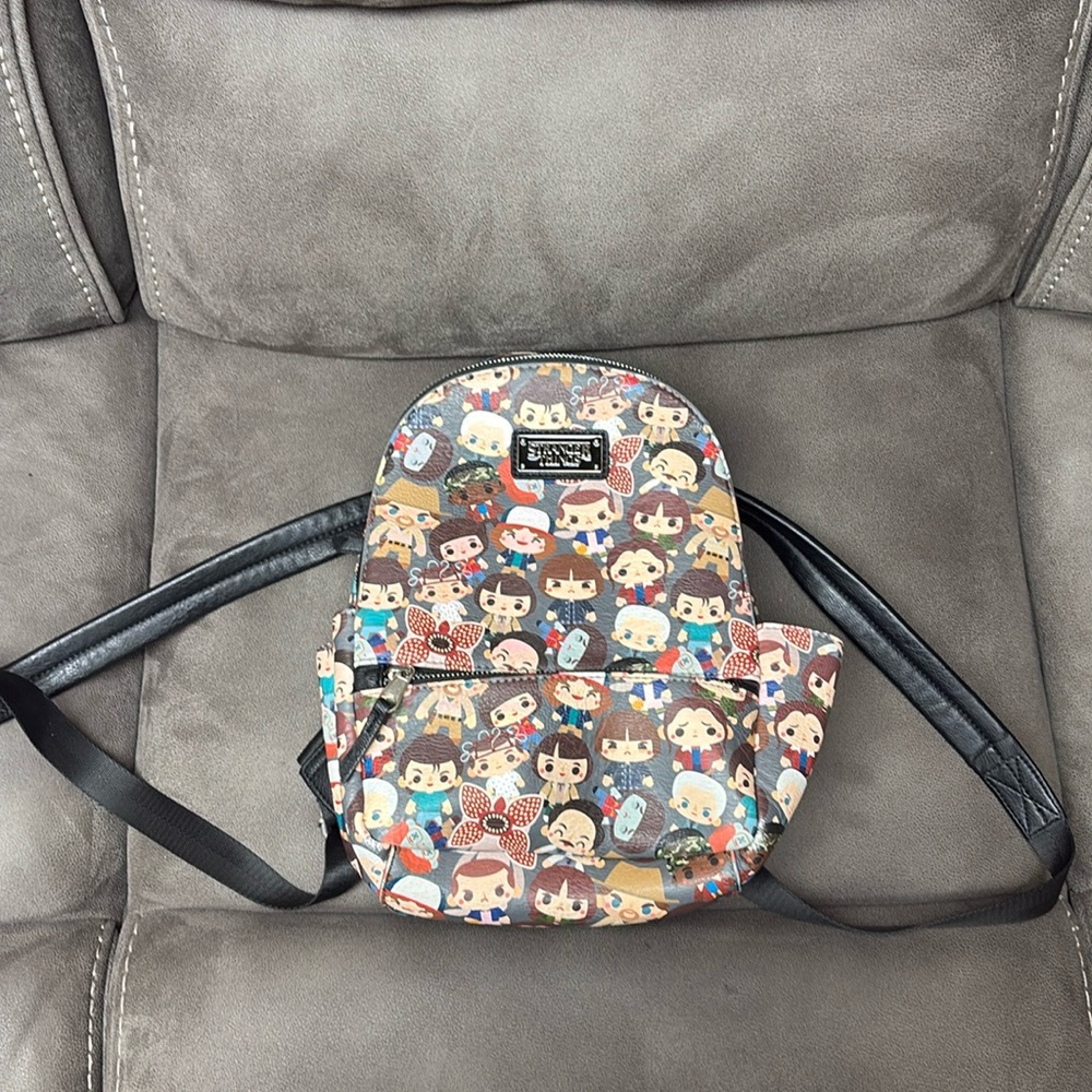 Stranger things X Great LoungeFly backpack